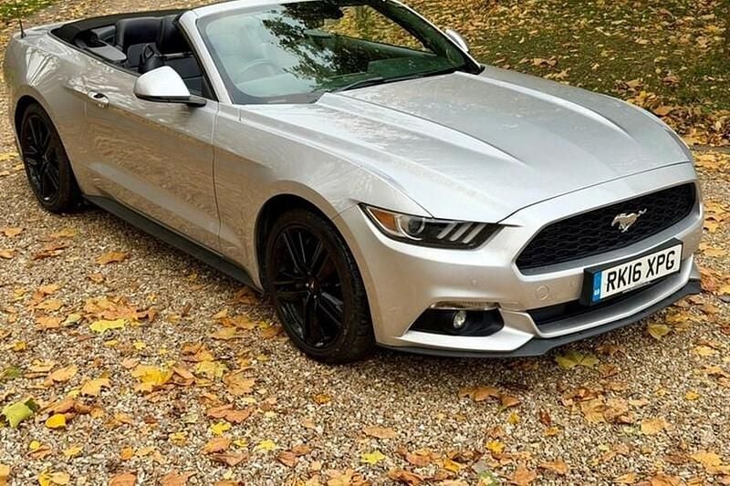 Silver Used 2016 Ford Mustang Convertible Cabriolet | £21,995 (Fair price) - Image 1/1