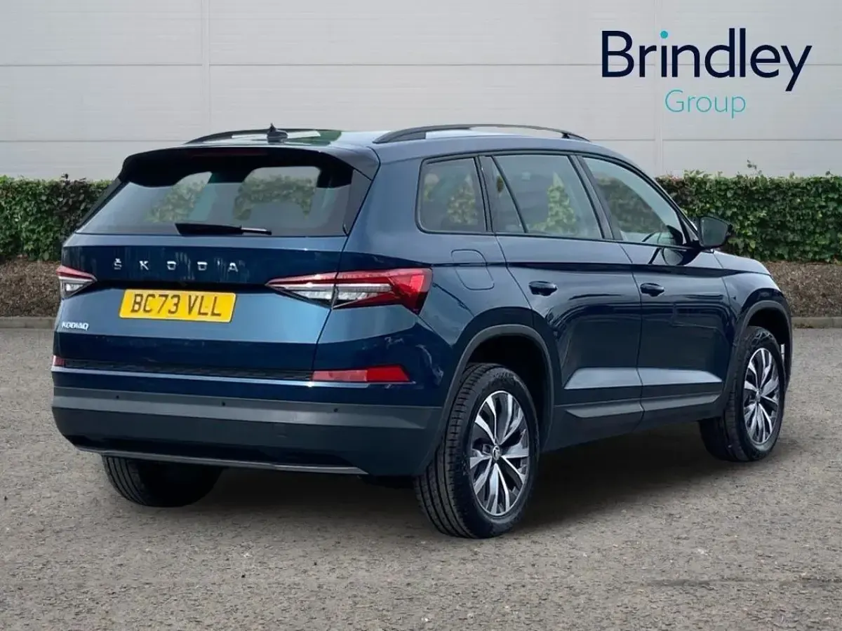 Used Skoda Kodiaq SE Drive 148 HP (108 kW) 2024 Blue SUV