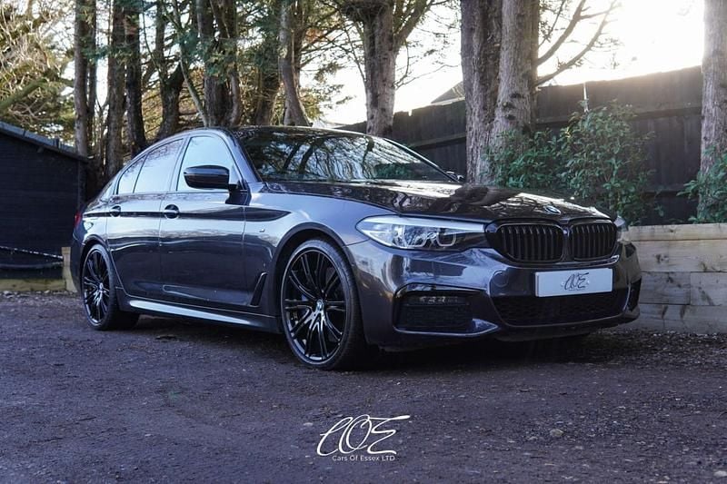 Grey Used 2018 BMW 540 M Sport Sedan | £25,990 (Expensive) - Image 1/3