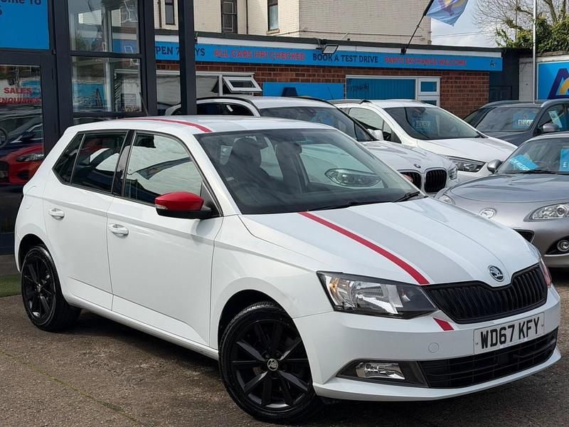Used Skoda Fabia 110 HP (80 kW) 2018 White Hatchback