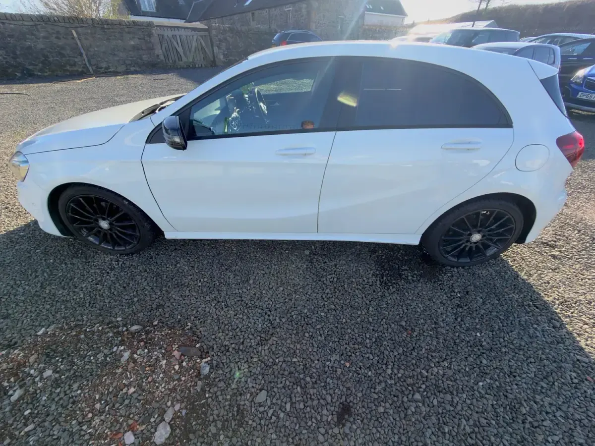 Used Mercedes A200 AMG Line Premium 2016 White Hatchback