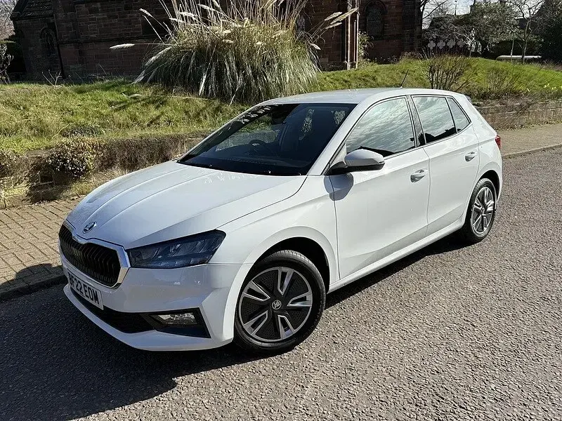 Used Skoda Fabia SE L 2022 White Hatchback