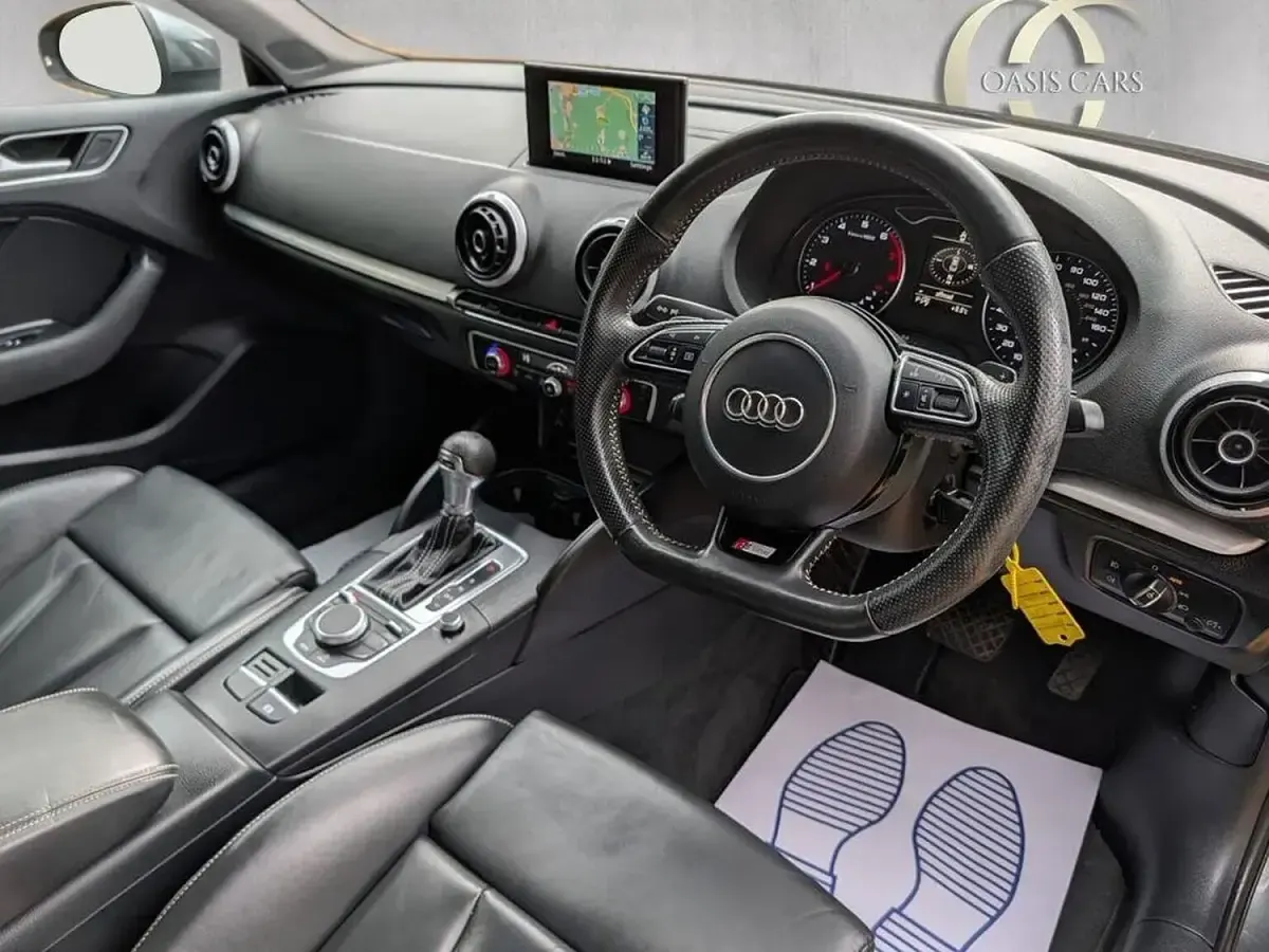 Used Audi A3 S-Line 150 HP (110 kW) 2016 Grey Sedan