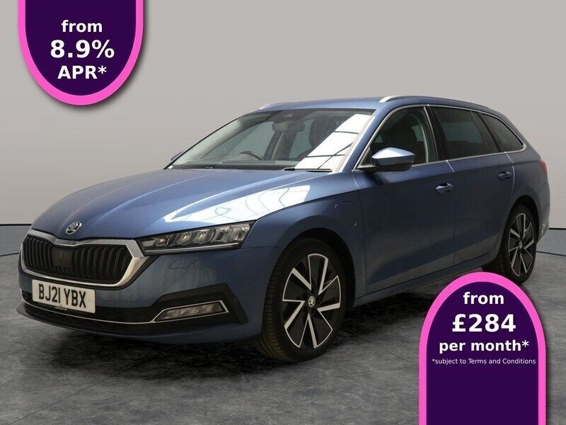 Blue Used 2021 Skoda Octavia SE L Estate | £17,909 (A bit pricey) - Image 1/3