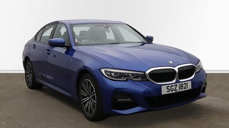 Blue Used 2020 BMW 330e M Sport Sedan | £18,399 (Fair price) - Image 1/3