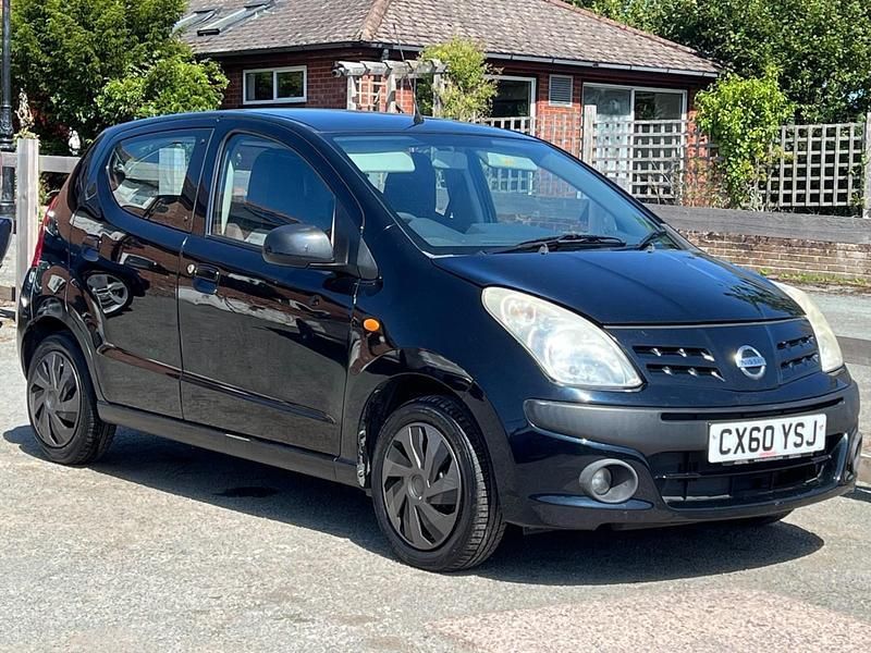 Black Used 2010 Nissan Pixo N-TEC Hatchback | £1,495 (Fair price) - Image 1/3