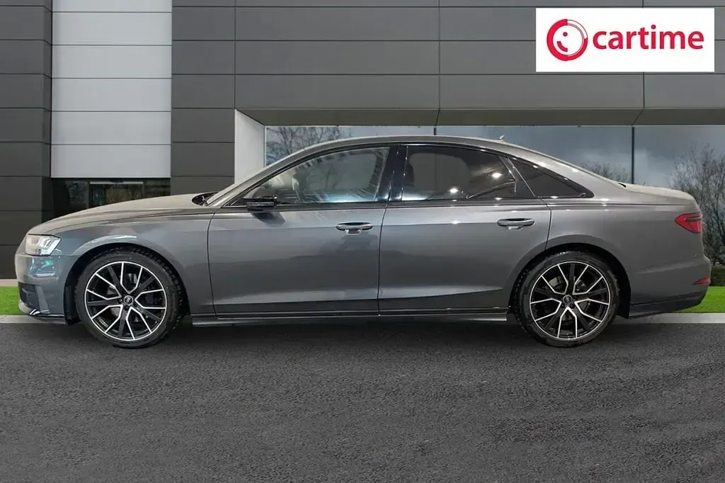 Used Audi A8 Black Edition 286 HP (210 kW) 2021 Grey Sedan