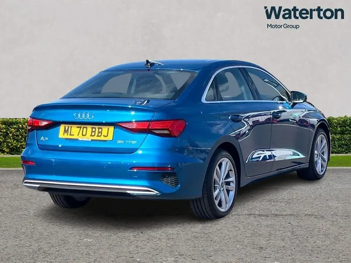 Used Audi A3 Sport 150 HP (110 kW) 2020 Blue Sedan