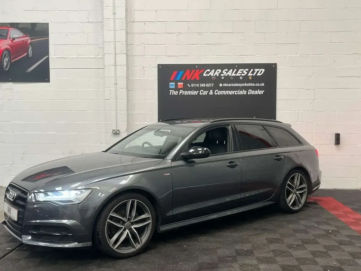 Used Audi A6 Black Edition 190 HP (139 kW) 2017 Grey Estate
