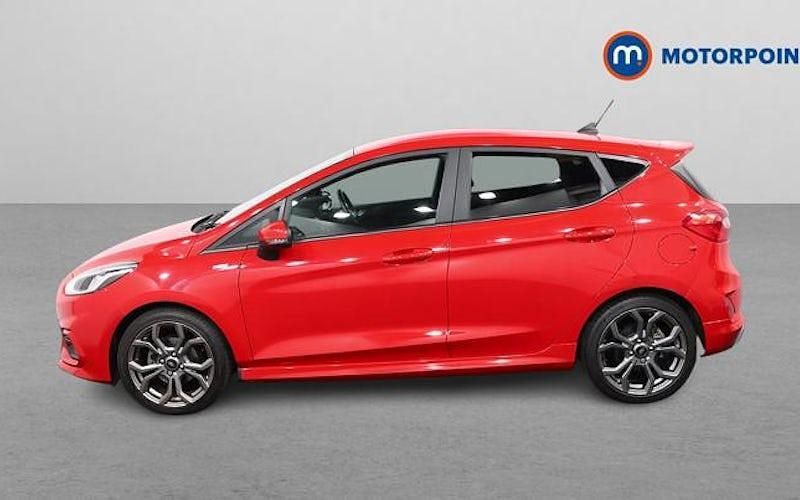 Used Ford Fiesta ST-Line 101 HP (74 kW) 2019 Red Hatchback