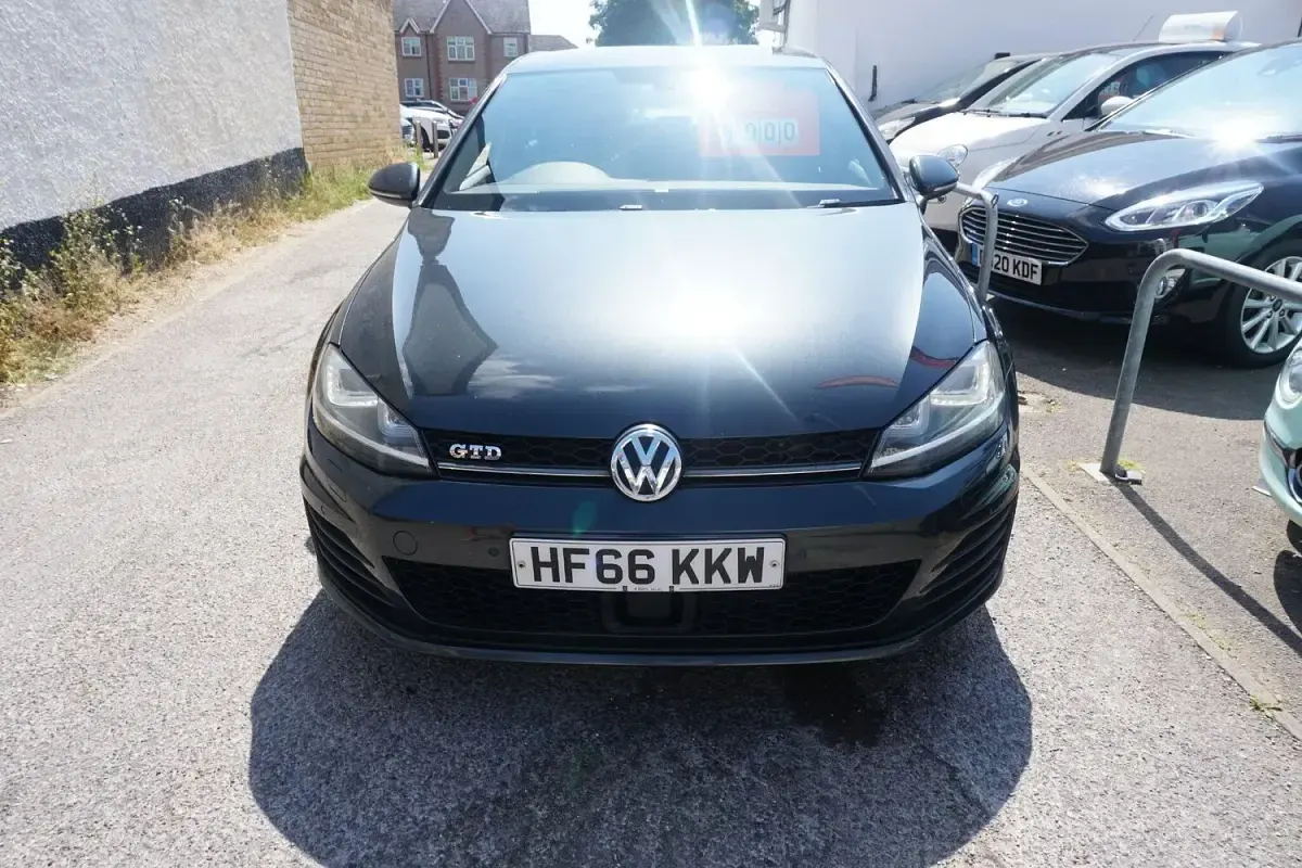 Used VW Golf VII GTD 181 HP (133 kW) 2016 Grey Hatchback