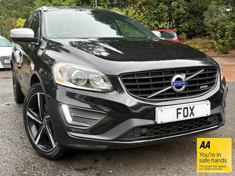 Black Used 2014 Volvo XC60 R-Design SUV | £9,724 (Fair price) - Image 1/4