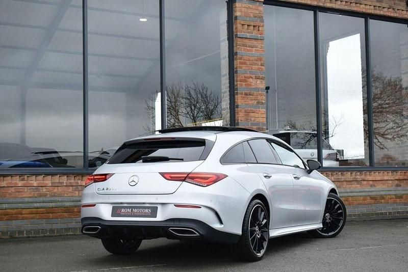 Used Mercedes CLA220 Shooting Brake AMG Line Premium Plus 2022 Silver Estate