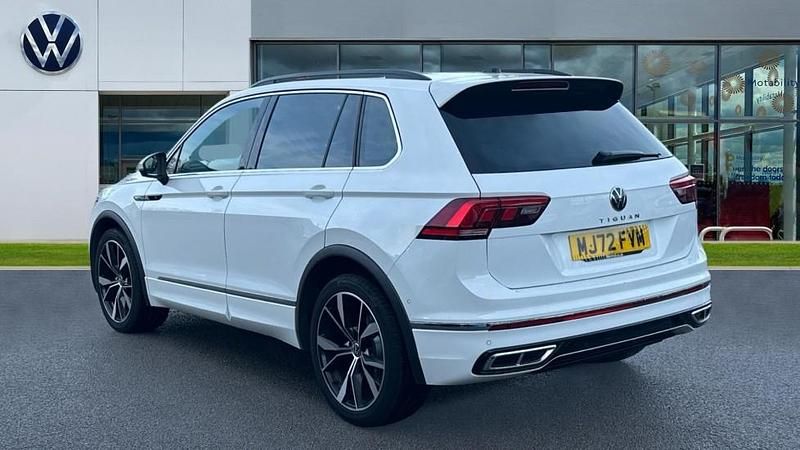 Used VW Tiguan R-line 150 HP (110 kW) 2022 Pure white SUV