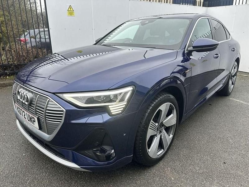 Used Audi e-tron S-Line 300 kW (408 HP) 2023 Blue SUV