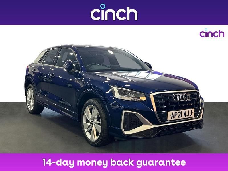 Blue Used 2021 Audi Q2 S-Line SUV | £17,989 (Fair price) - Image 1/3