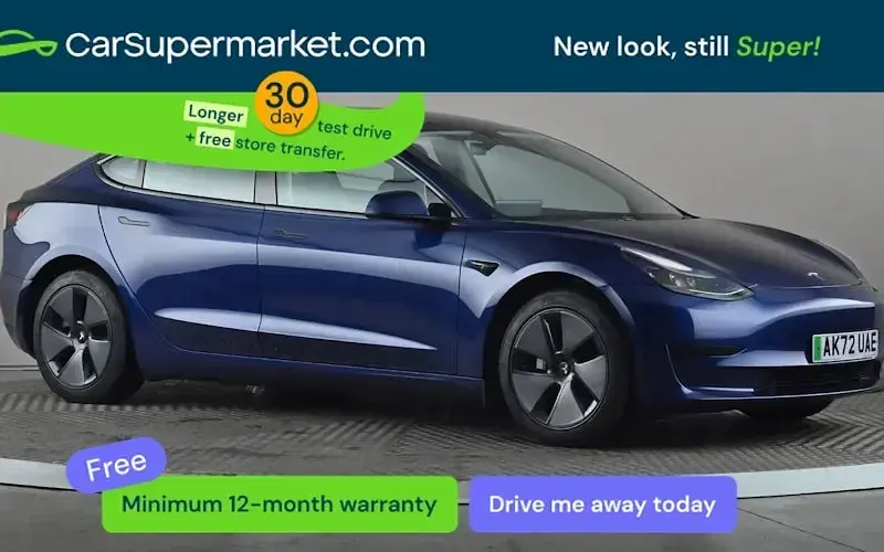 Begagnad Tesla Model 3 RWD 208 kW (283 HK) 2022 Sedan