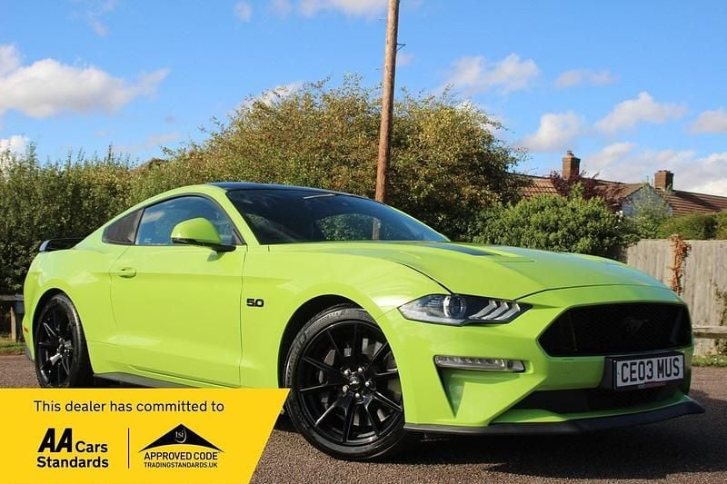 Green Used 2020 Ford Mustang GT Coupe | £35,990 (Fair price) - Image 1/3