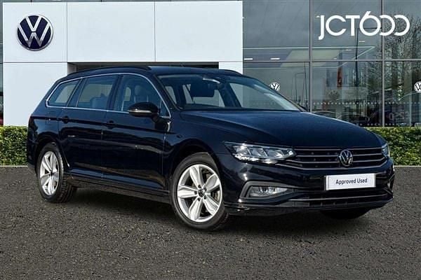 Black Used 2022 VW Passat SE Estate | £17,967 (Fair price) - Image 1/4