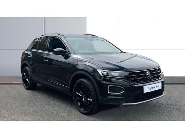 Black Used 2021 VW T-Roc Black Edition SUV | £20,501 (Fair price) - Image 1/4