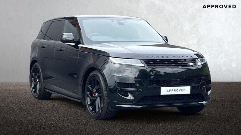 Santorini black Used 2023 Land Rover Range Rover Sport Autobiography SUV | £80,990 (Fair price) - Image 1/4