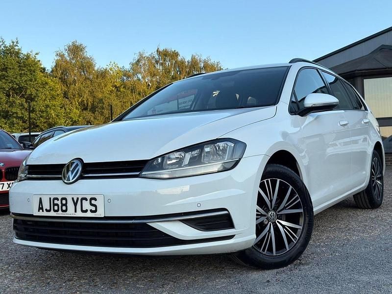 White Used 2019 VW Golf VII SE Estate | £9,000 (Good price) - Image 1/1