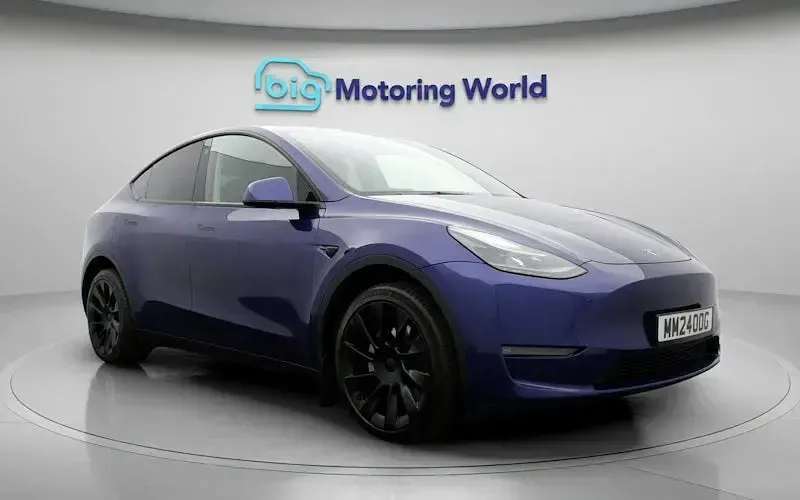 Used Tesla Model Y Long Range AWD 378 kW (514 HP) 2024 Blue SUV