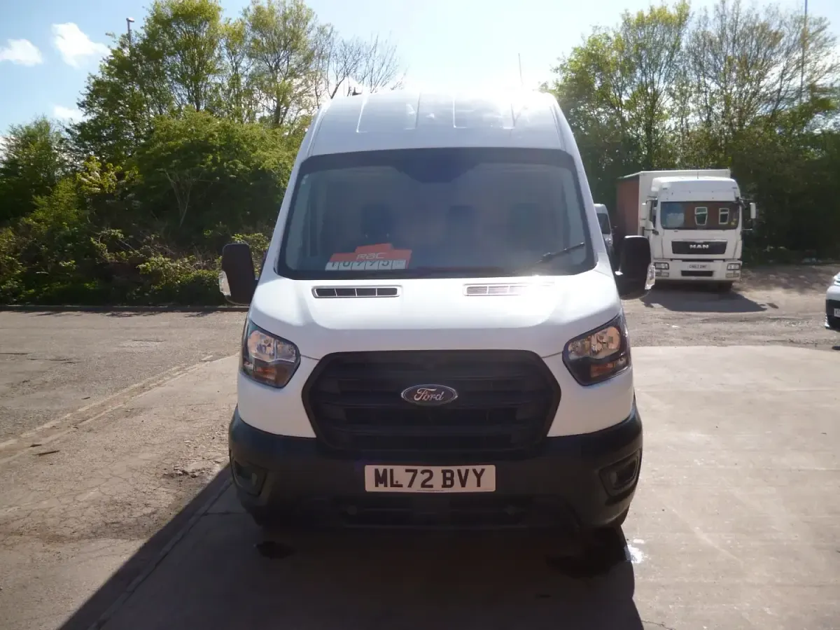 Used Ford Transit 130 HP (95 kW) 2022 White Van