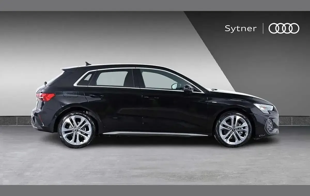 New Audi A3 e-tron S-Line 200 HP (147 kW) 2026 Black Hatchback