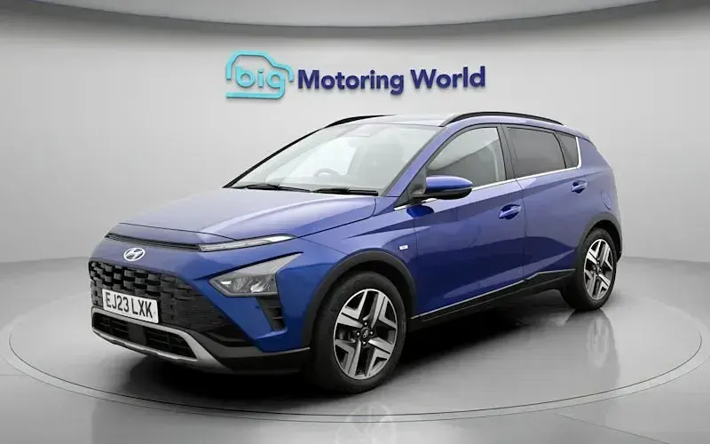 Used Hyundai Bayon Premium 101 HP (74 kW) 2023 Blue SUV