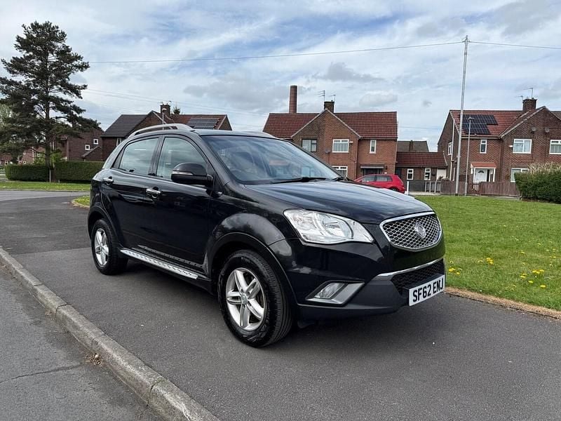 Black Used 2012 Ssangyong / KGM Korando SUV | £2,399 - Image 1/3