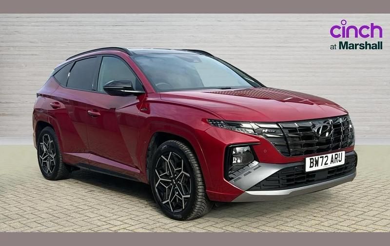 Used Hyundai Tucson N Line 261 HP (191 kW) 2023 Red SUV
