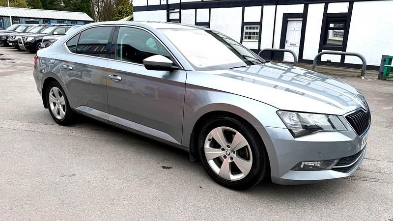 Used Skoda Superb SE Technology 150 HP (110 kW) 2016 Grey Hatchback
