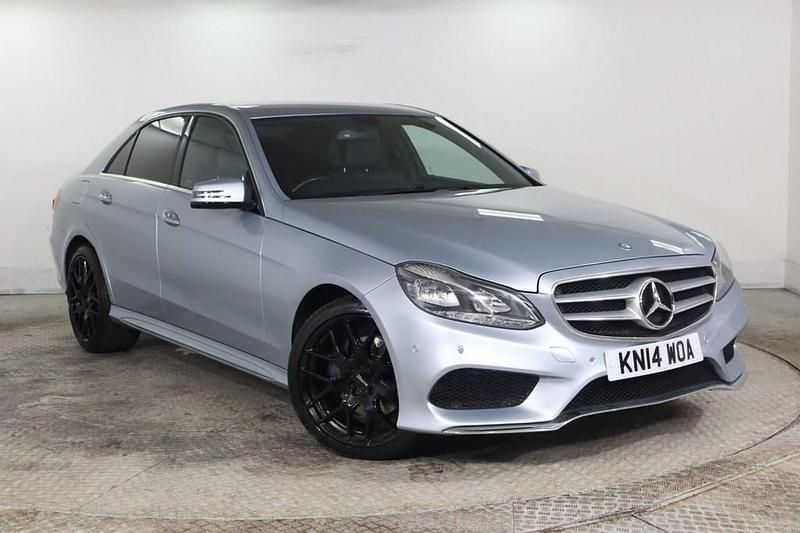 Used Mercedes E220 AMG 170 HP (125 kW) 2014 Silver Sedan