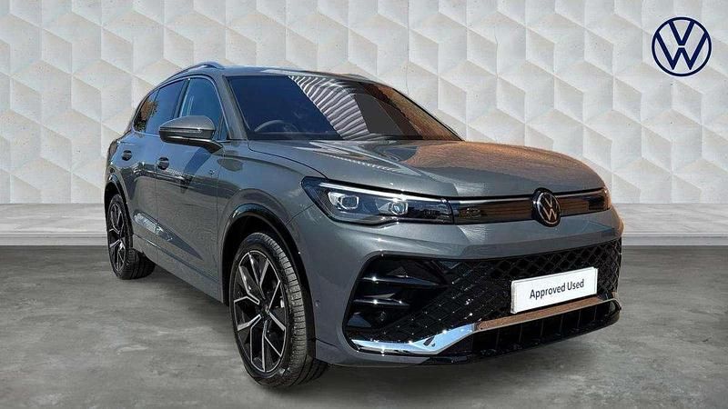 Grey Used 2025 VW Tiguan R-line SUV | £36,400 (A bit pricey) - Image 1/4