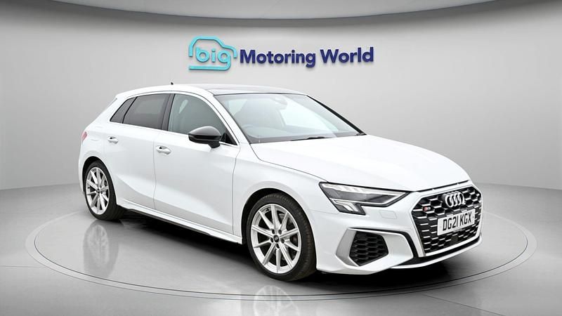 Used Audi S3 S-Line 310 HP (228 kW) 2021 White Sedan