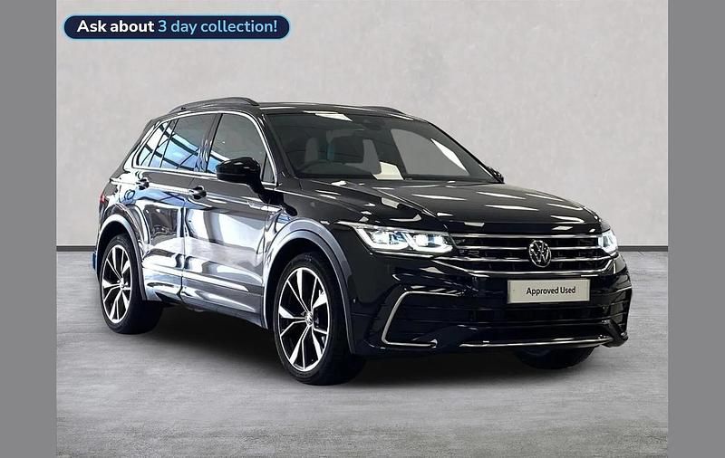 Used VW Tiguan R-line 150 HP (110 kW) 2023 Black SUV