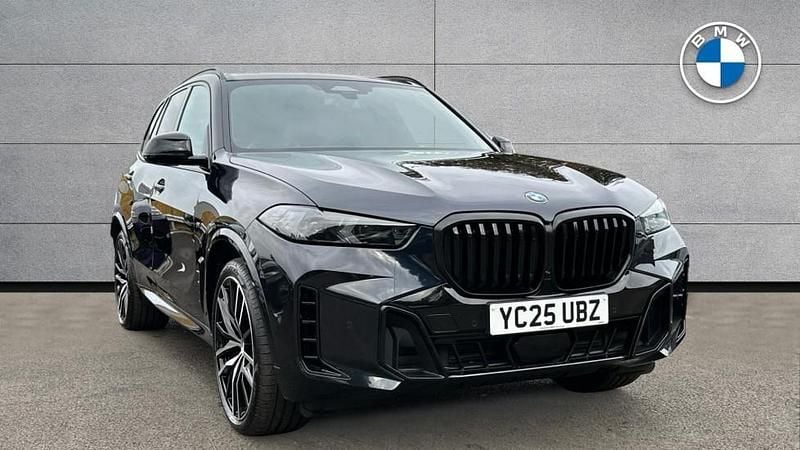 Black Used 2025 BMW X5 M Sport SUV | £70,662 - Image 1/4