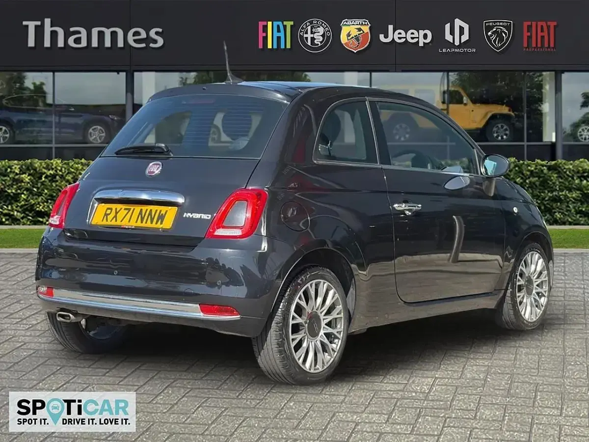 Used Fiat 500 Star 70 HP (51 kW) 2021 Black Hatchback