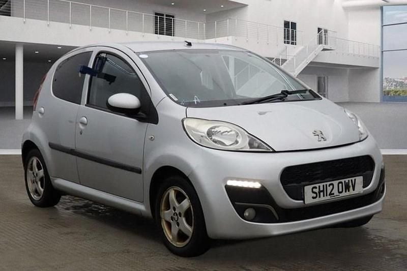 Silver Used 2012 Peugeot 107 Allure Hatchback | £1,895 (Fair price) - Image 1/1