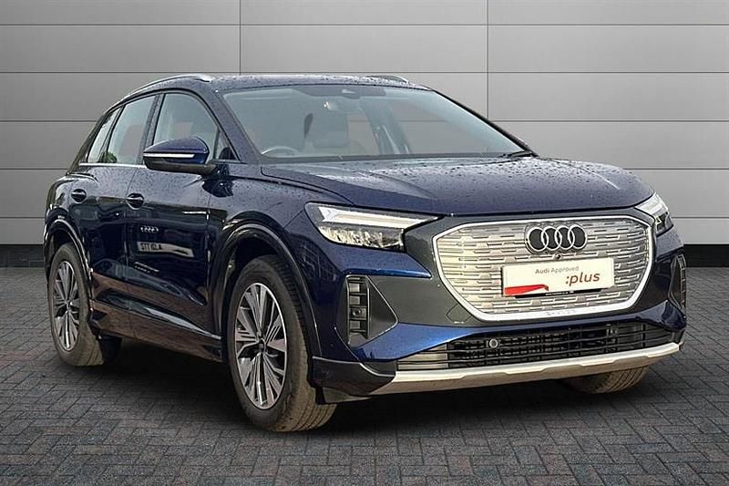Blue Used 2021 Audi Q4 e-tron Sport SUV | £23,195 (Good price) - Image 1/4