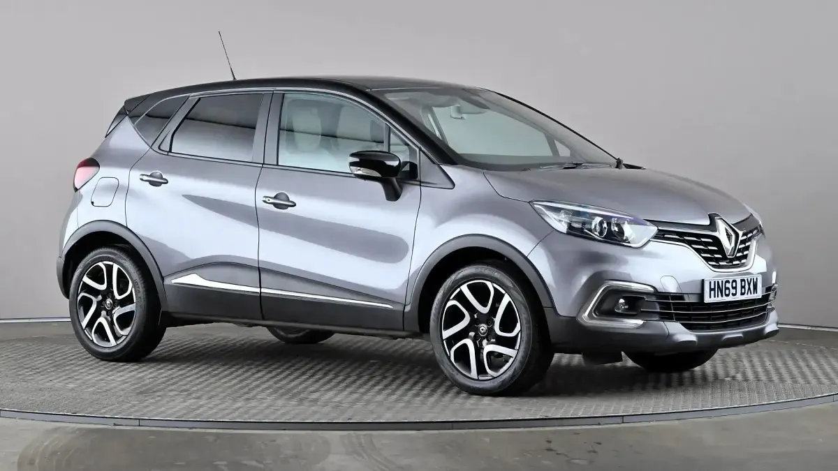 Usado Renault Captur Iconic 90 HP (66 kW) 2019 Cinzento SUV