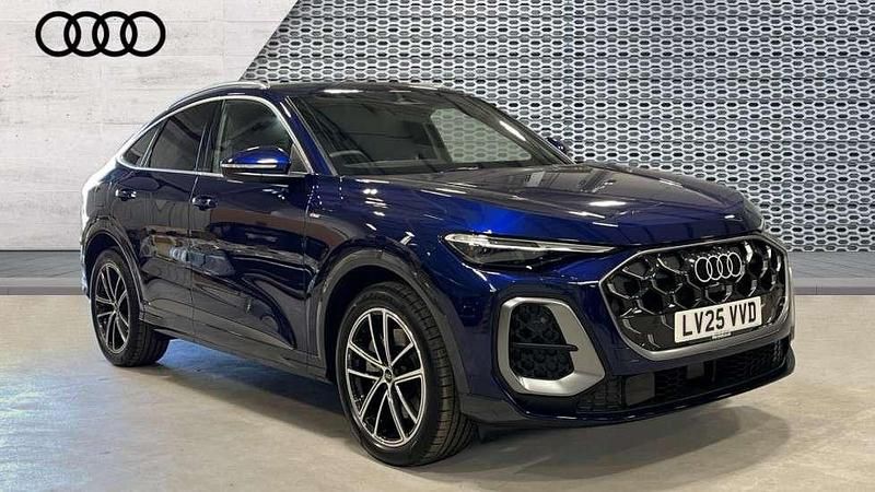 Blue Used 2025 Audi Q5 Sportback Advanced SUV | £53,990 - Image 1/4