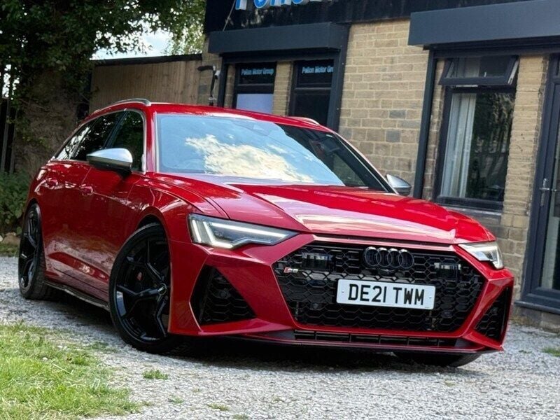 Red Used 2021 Audi S6 Comfort Estate | £32,990 (Fair price) - Image 1/4