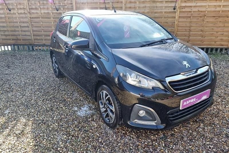 Used Peugeot 108 Allure 82 HP (60 kW) 2015 Black Hatchback