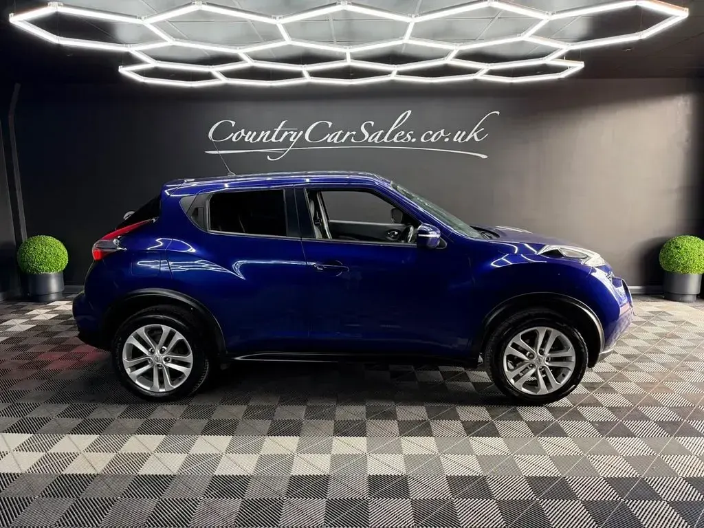 Used Nissan Juke N-Connecta 115 HP (84 kW) 2017 Blue SUV