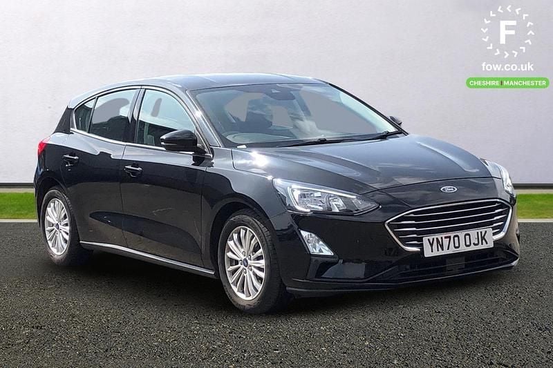 Black Used 2020 Ford Focus Titanium Hatchback | £13,999 (Fair price) - Image 1/3