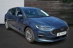 Blue Used 2025 Ford Focus Titanium Hatchback | £18,498 (Fair price) - Image 1/4
