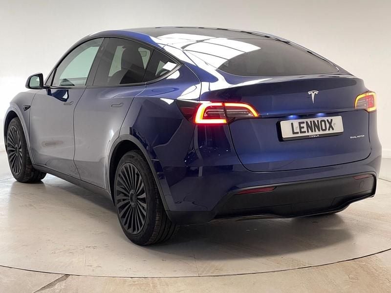 Used Tesla Model Y Long Range AWD 85 kW (116 HP) 2022 Blue SUV