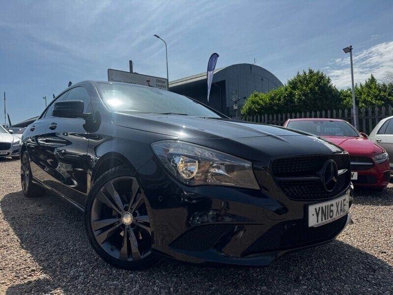 Black Used 2016 Mercedes CLA200 Coupe | £8,352 (Good price) - Image 1/4